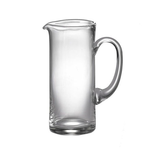 Glass Contemporary Water Pitcher