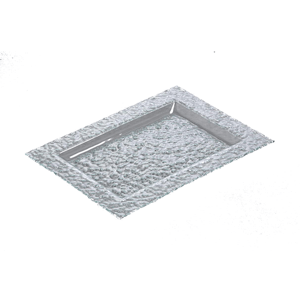 Glass Tray Rectangular 15.25