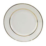 Gold Band Dinner Plate 12"