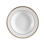 Gold Band Soup Plate 8.5"