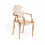 Louis Ghost Armchair Gold